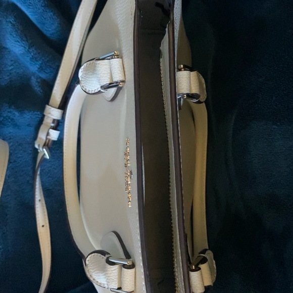 KATE SPADE LARGE DARCY SATCHEL (cream) - Picture 3 of 9